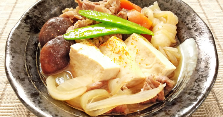 快眠レシピ！ごはんがすすむ肉豆腐